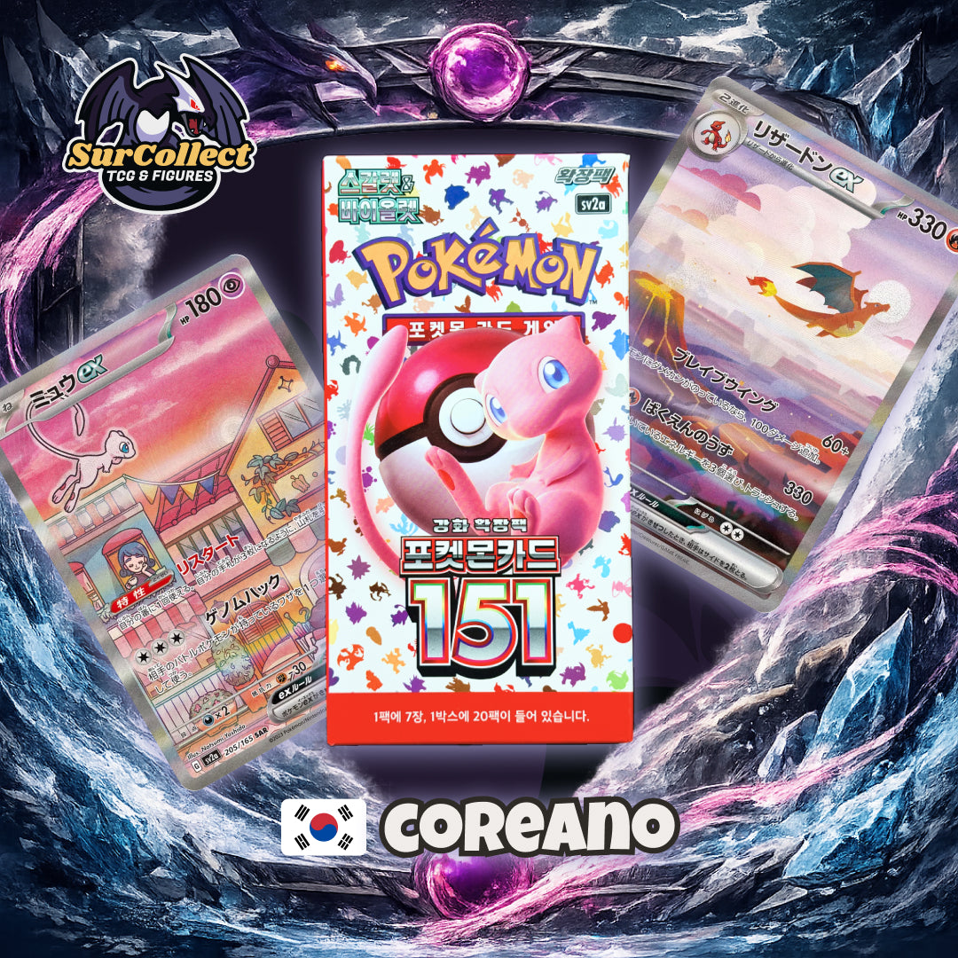 Booster Box Pokémon 151 - (Idioma Coreano)