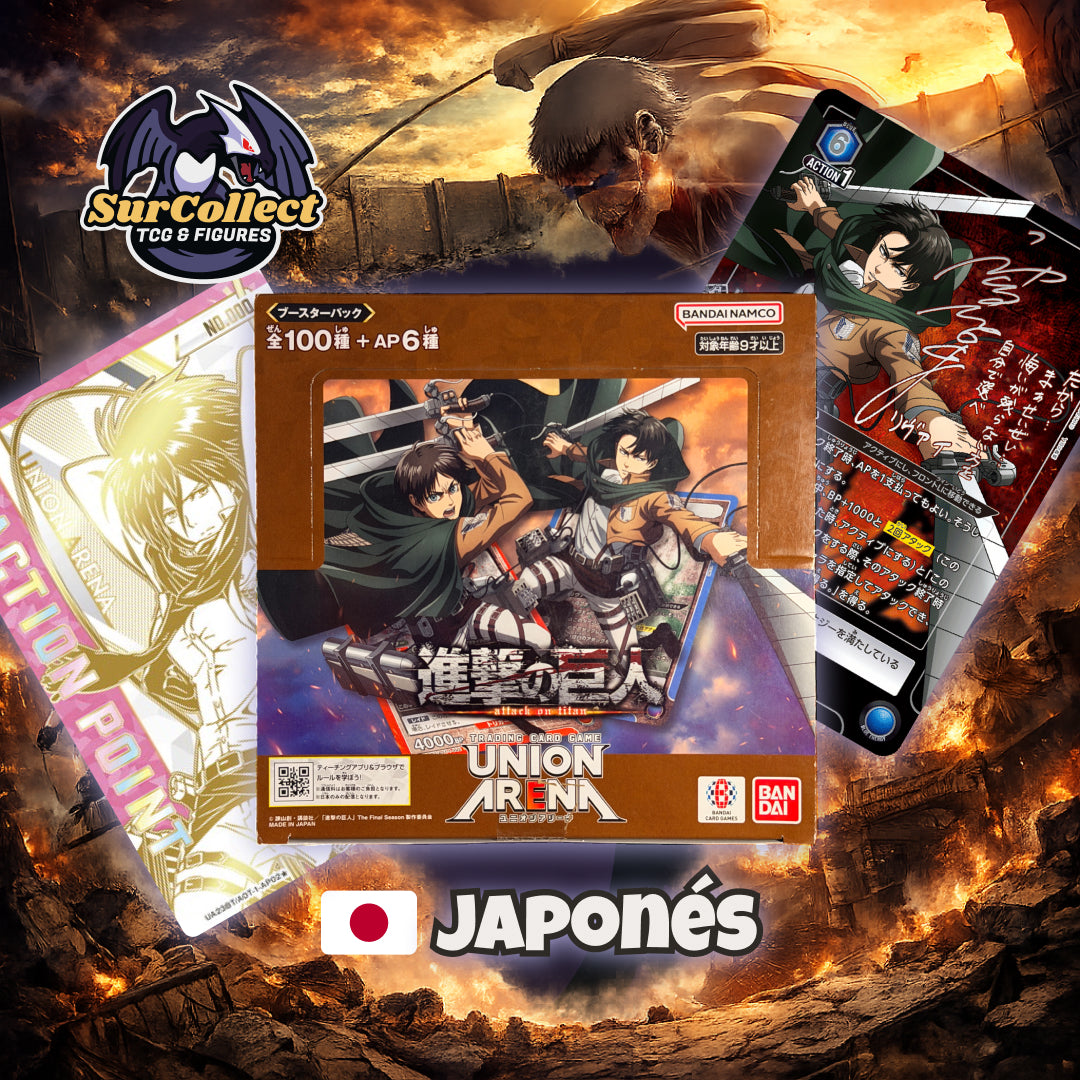 Booster Box Attack on Titan vol. 1 - (Idioma Japonés)