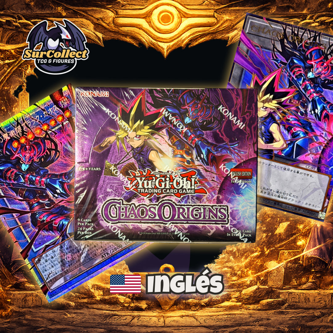 Booster Box Chaos Origins Yu-Gi-Oh - (Idioma Inglés)