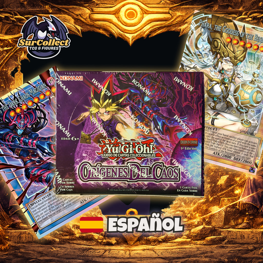 Booster Box Origen del Caos Yu-Gi-Oh - (Idioma Español)