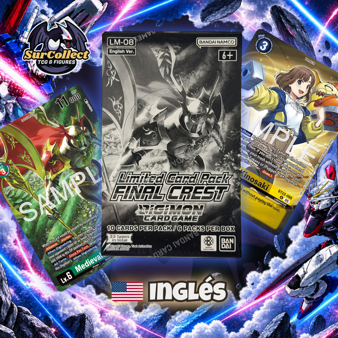 Limited Card Pack FINAL CREST [LM-08] Digimon  - (Idioma Inglés)