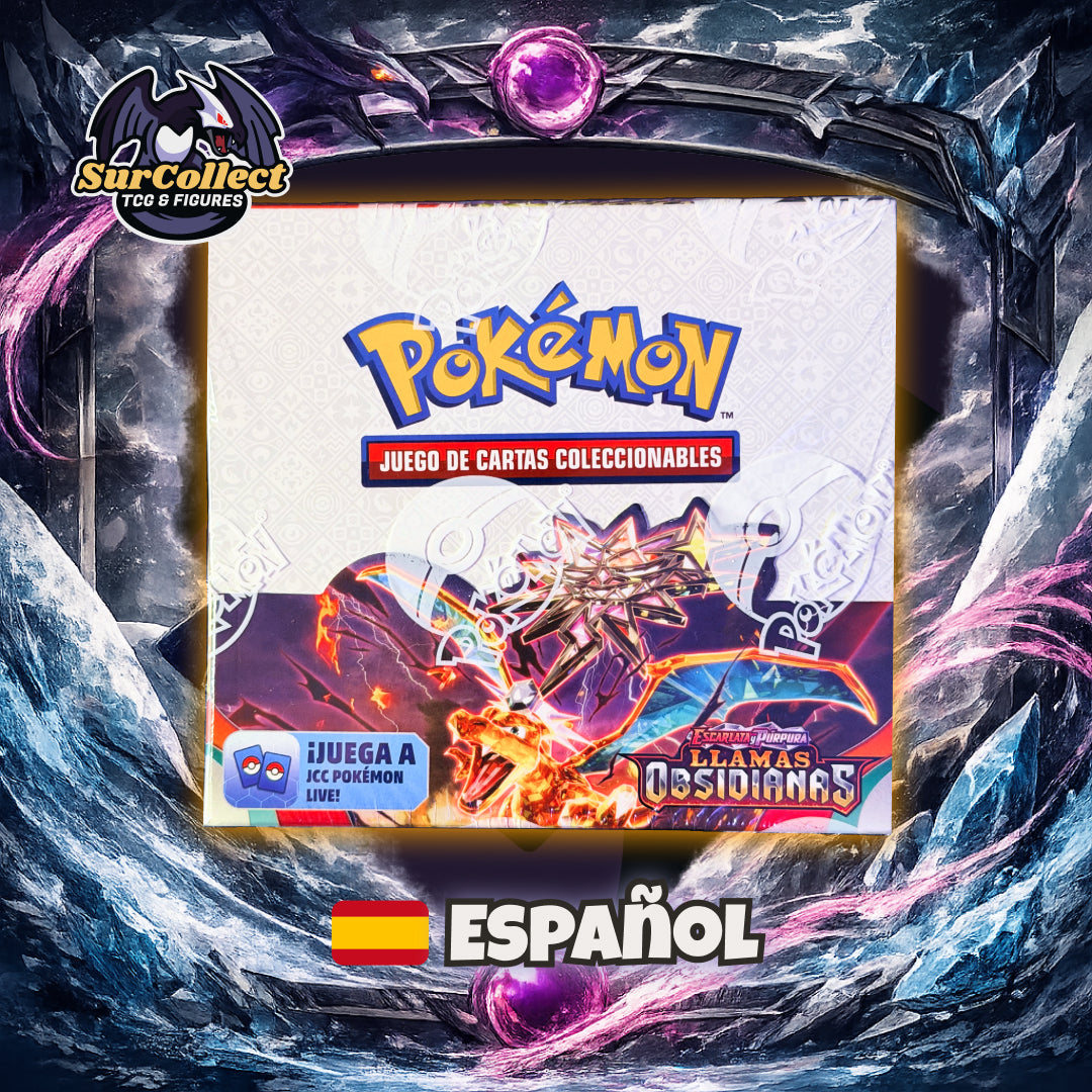 Booster Box Llamas Obsidianas  - (Idioma Español)