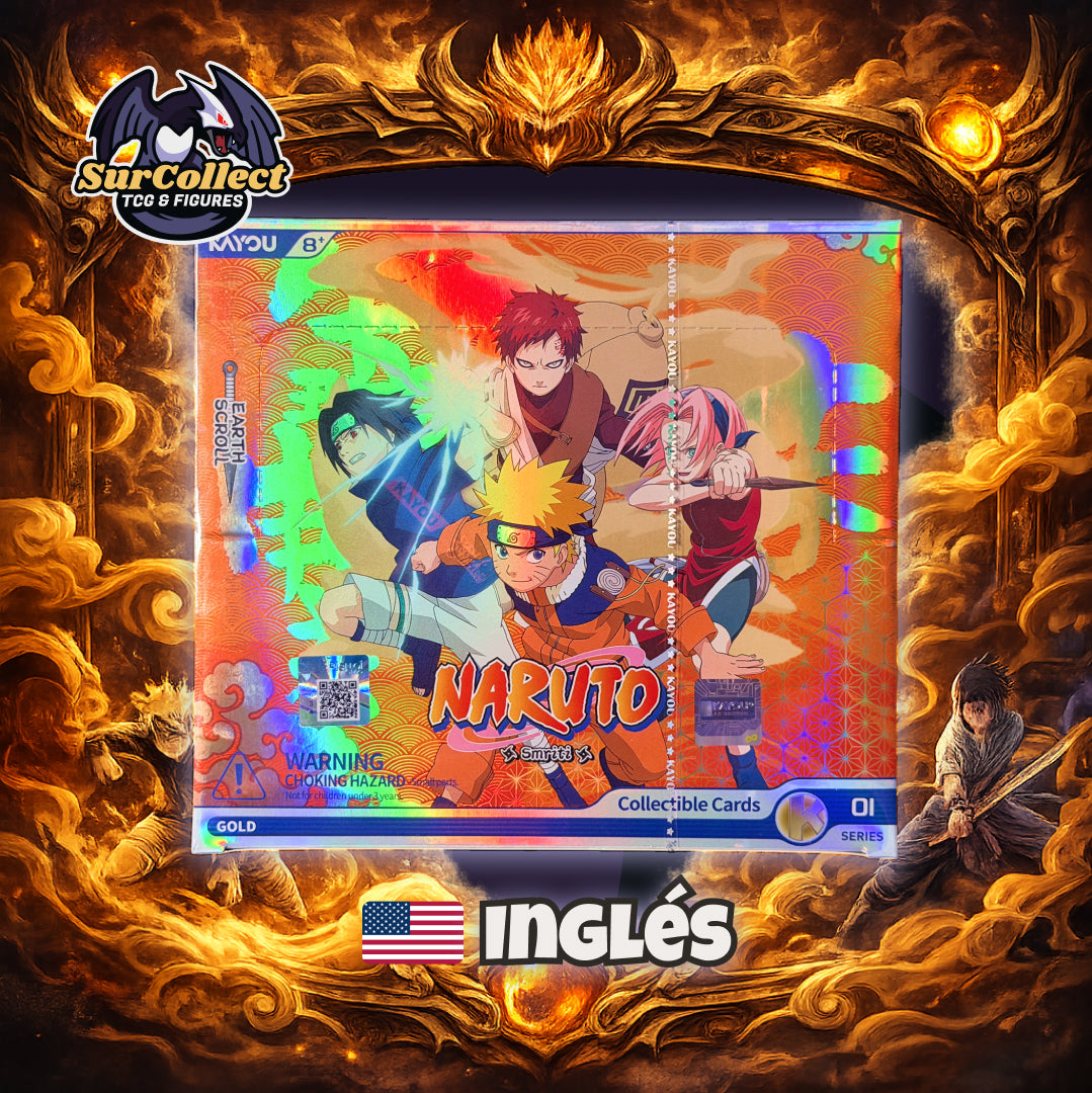 Booster Box Naruto Earth Scroll - (Idioma Inglés)