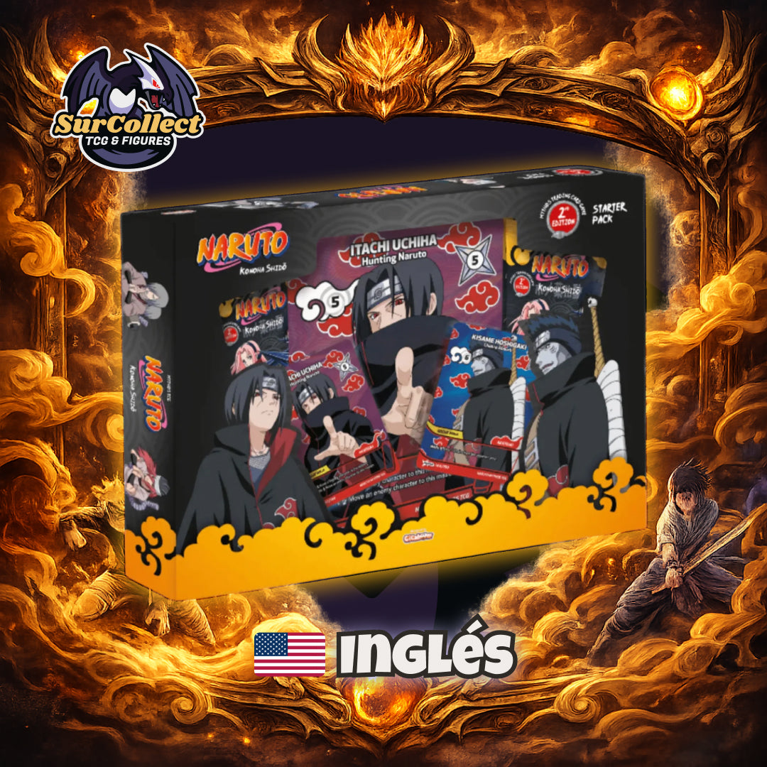 Naruto Mythos Itachi Special Set 2ª Edición - (Idioma Inglés)