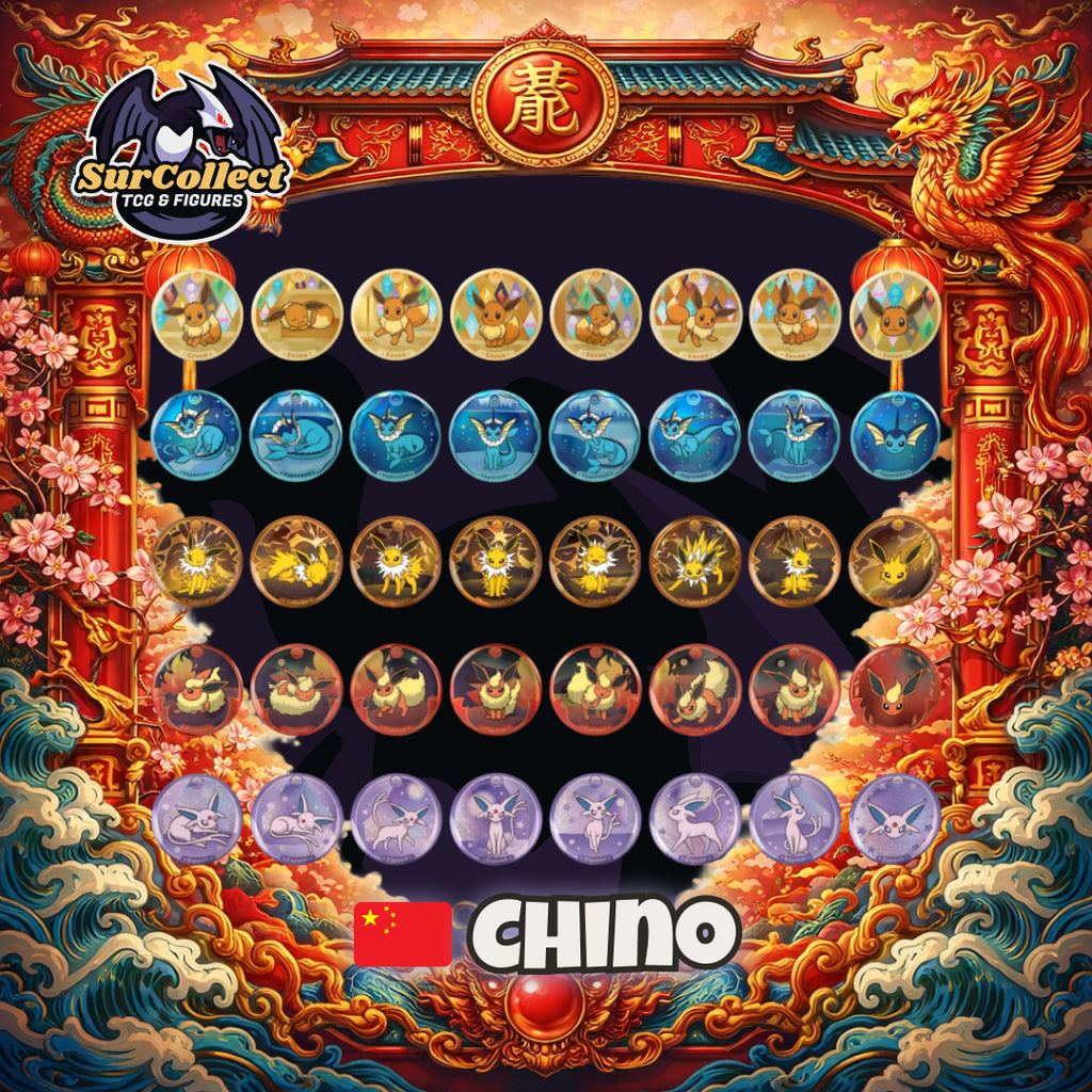 Crystal Gathering Badge Set - (Idioma Chino)