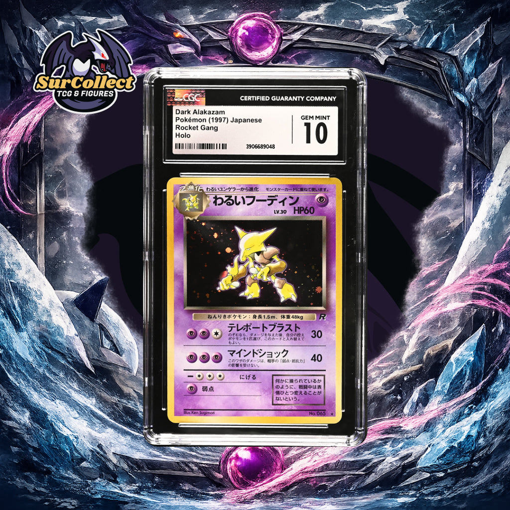 Dark Alakazam (ROG) CGC 10 - (Idioma Japonés)