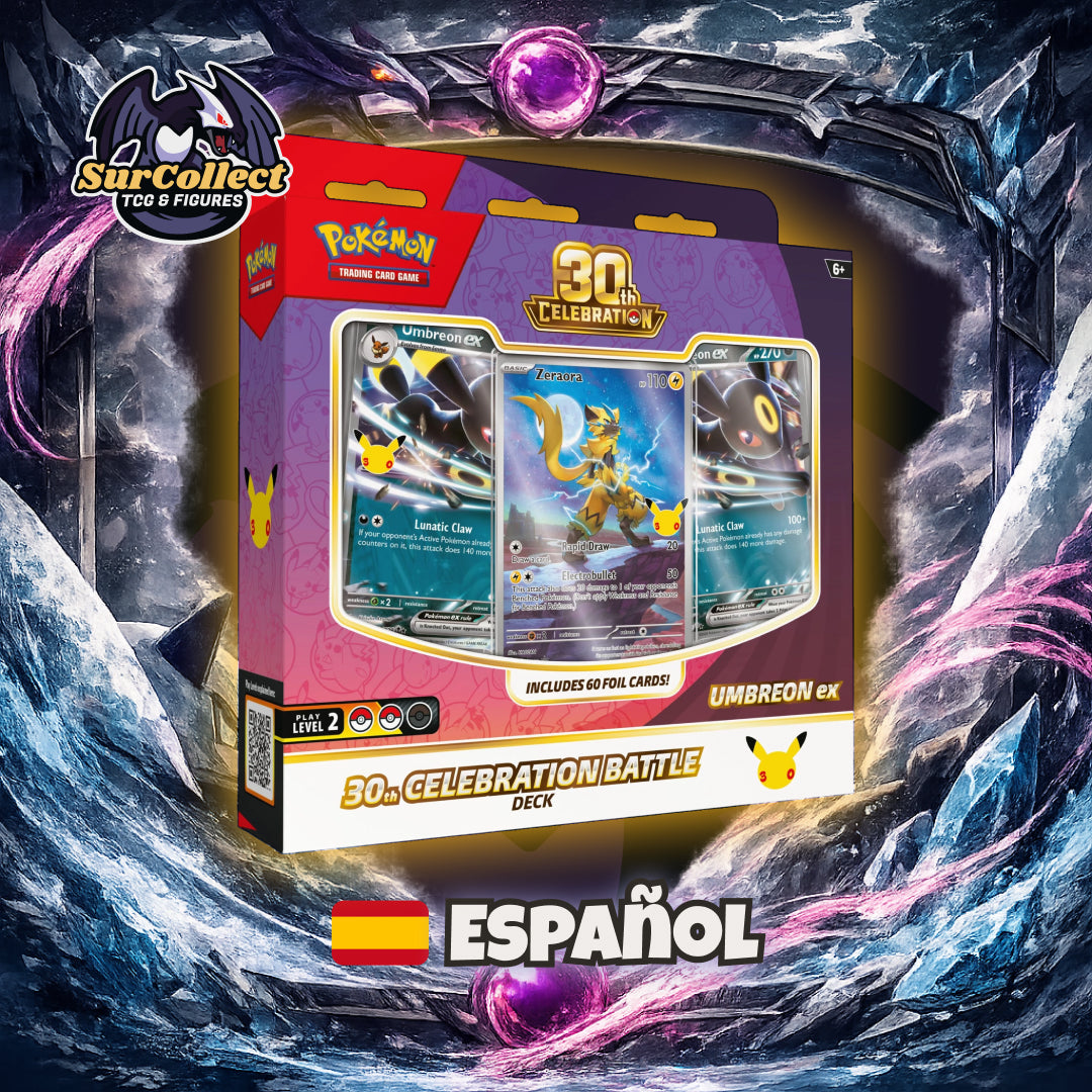 (RESERVA) Battle Deck Umbreon/Espeon ex 30th Celebrations - (Idioma Español)