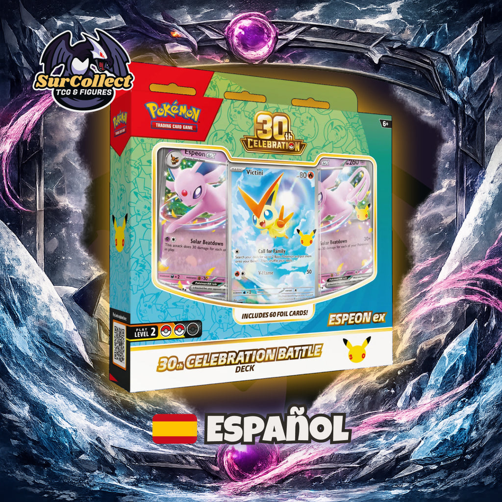 (RESERVA) Battle Deck Umbreon/Espeon ex 30th Celebrations - (Idioma Español)