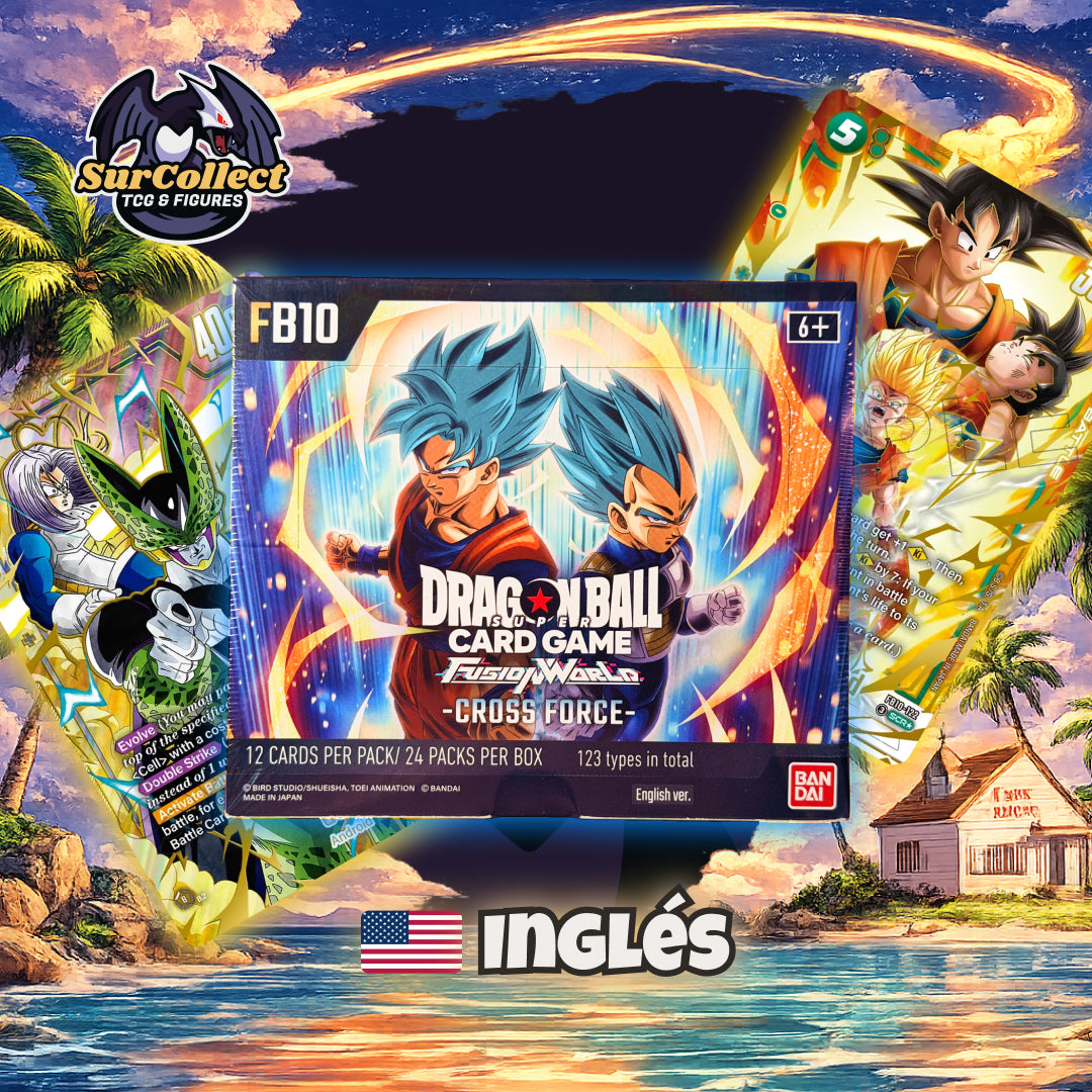 Booster Box Fusion World Cross Force FB10 - Dragon Ball (Idioma Inglés)
