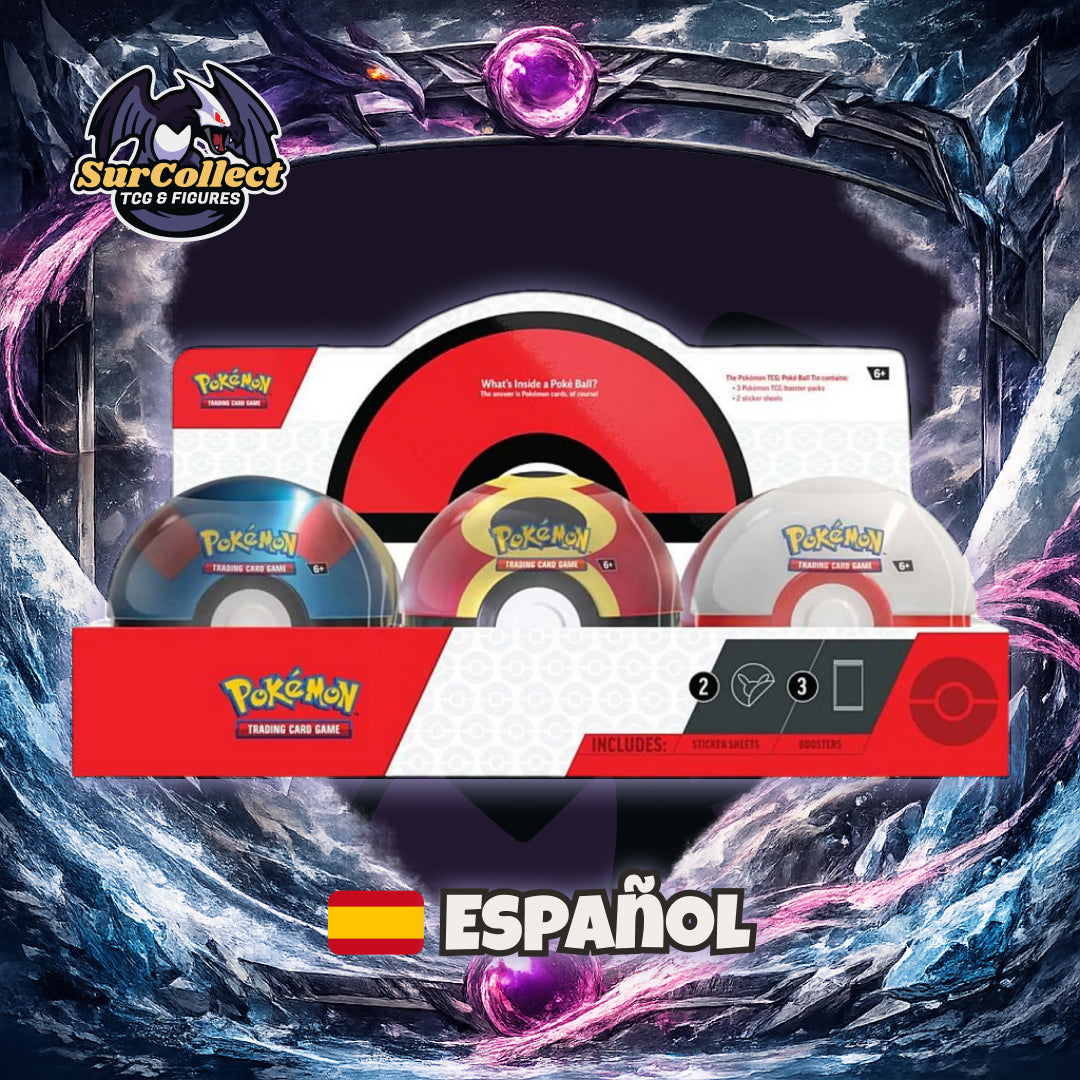 Lata Pokeball 2025 (Modelo aleatorio) - (Idioma Español)