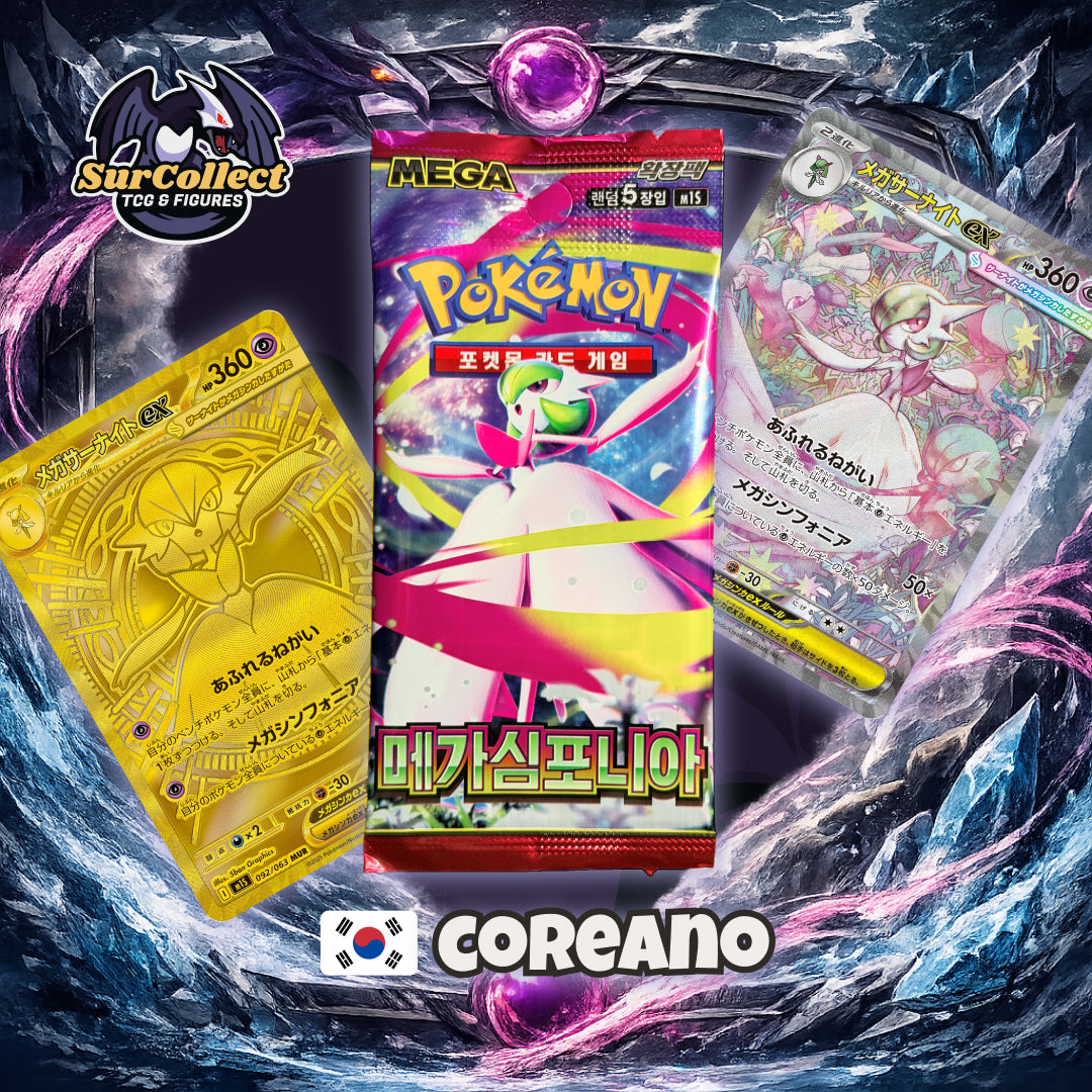 Pack 3 Sobres Mega Symphonia - (Idioma Coreano)