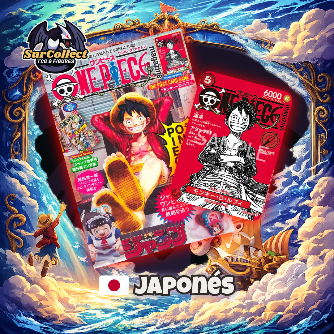 Magazine One Piece Monkey.D.Luffy (ST21-014) - (Idioma Japonés)