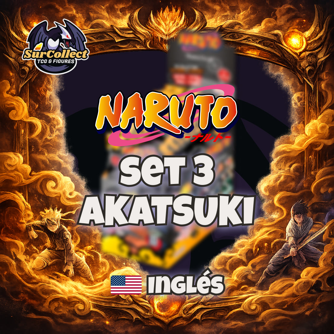 (RESERVA) Booster Box Naruto Akatsuki Set 3 - (Idioma Inglés)