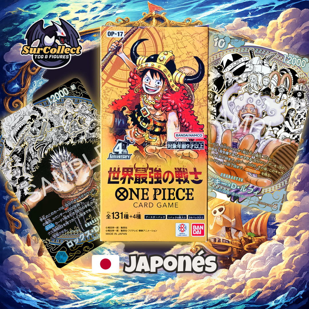 Booster Box OP-17 The World's Strongest Warriors - (Idioma Japonés)