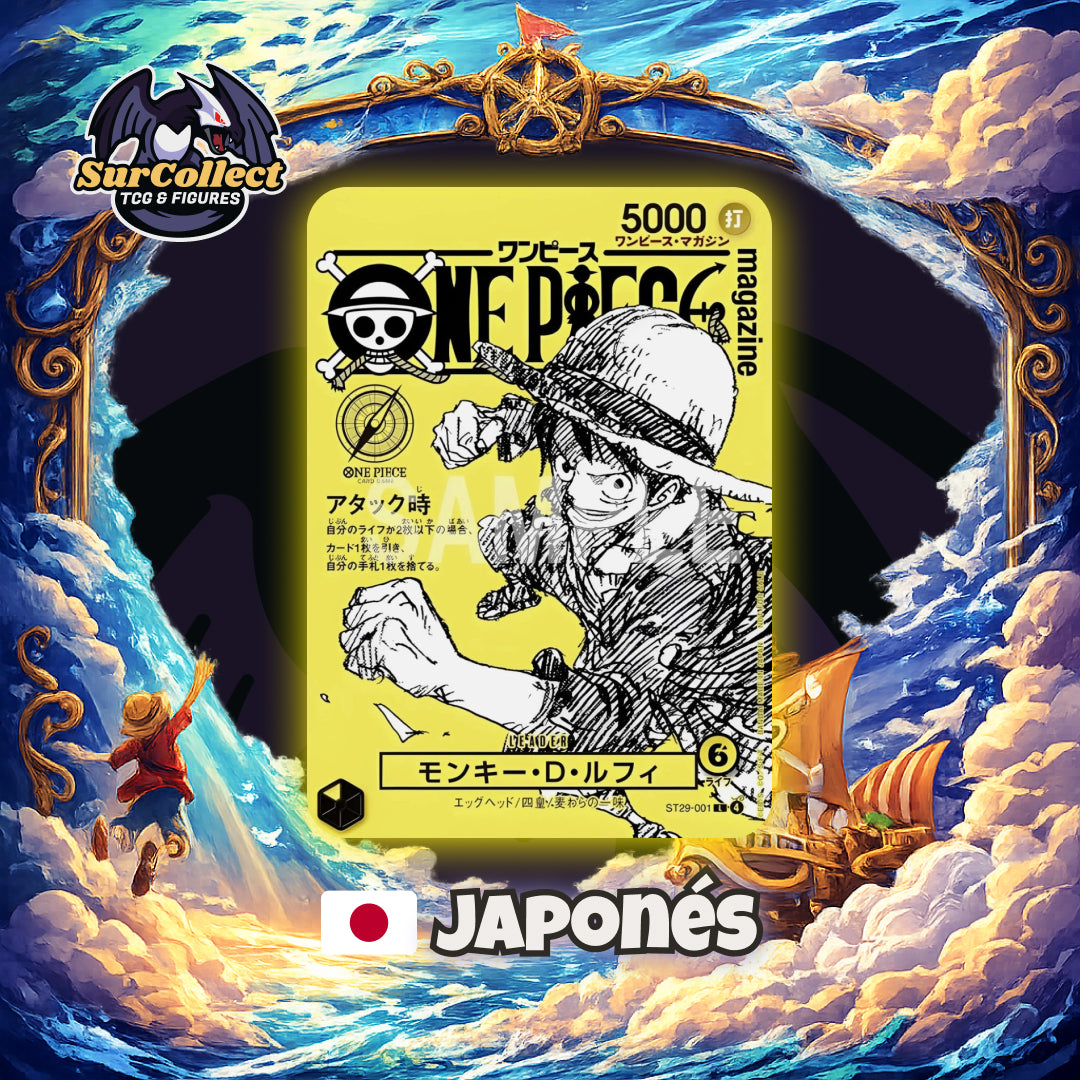 (RESERVA) One Piece Luffy Promo Card Vol2 ST29-001 - (Idioma Japonés)