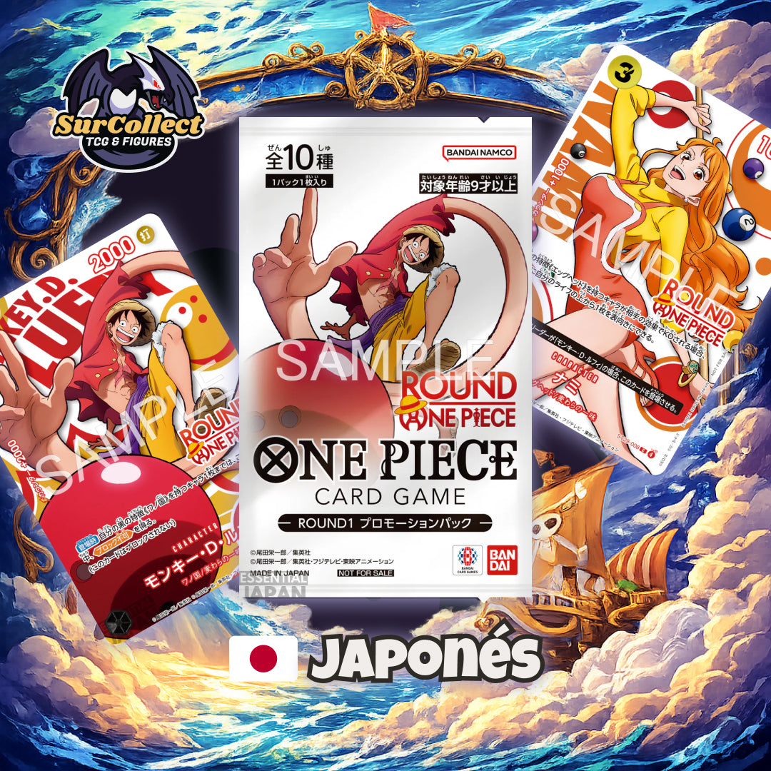 (RESERVA) One Piece Round 1 Promo Pack - (Idioma Japonés)