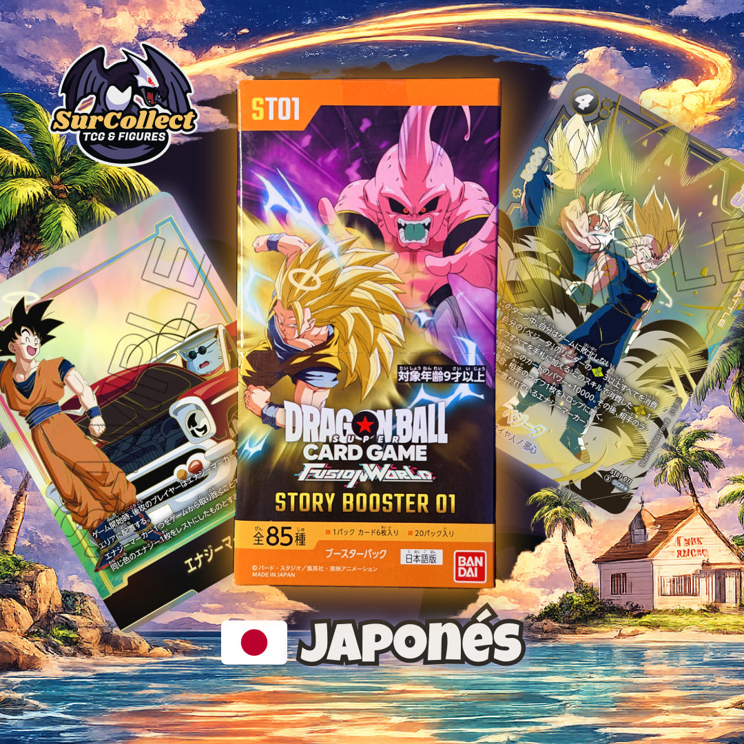 Story Booster ST01 - Dragon Ball Fusion World (Idioma Japonés)