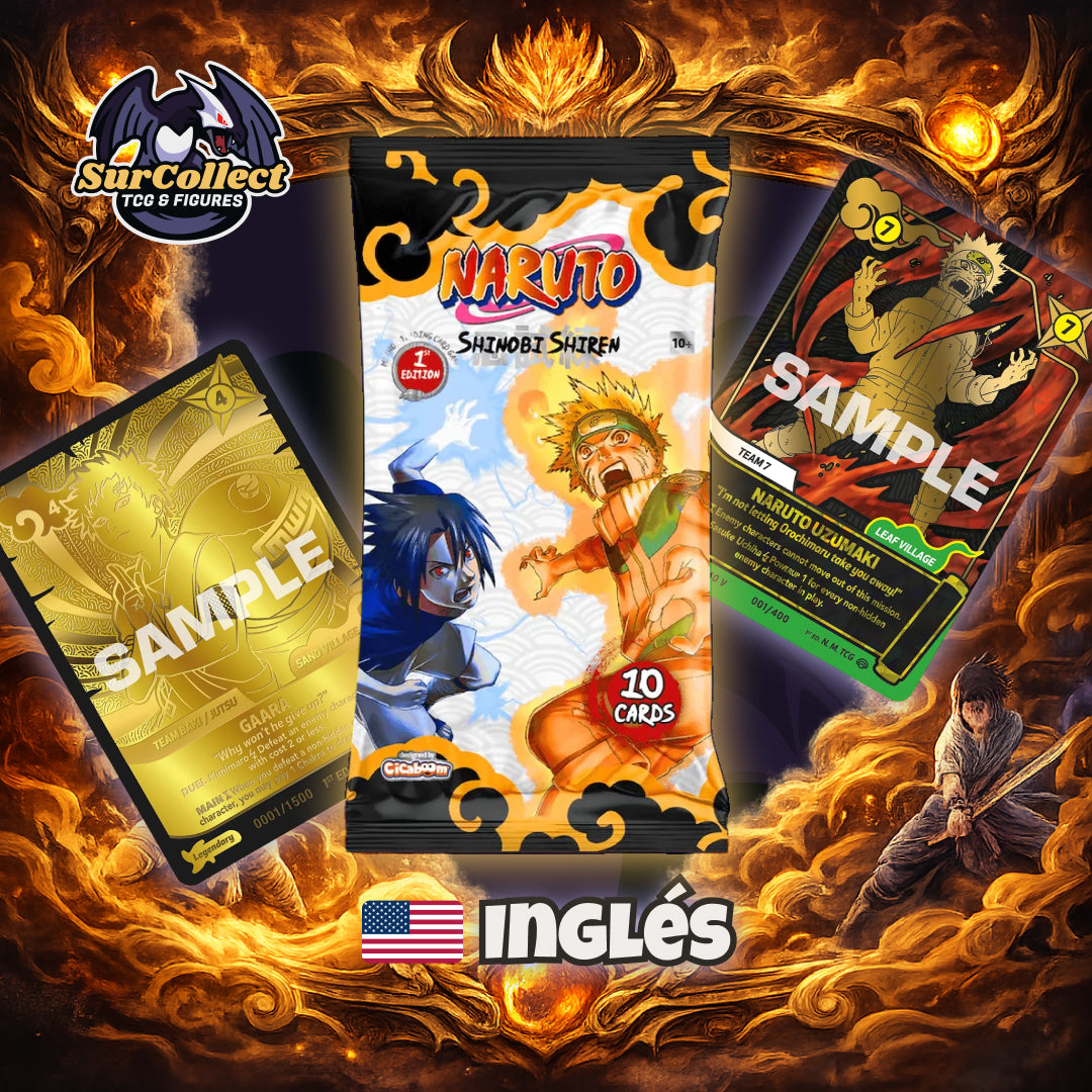 Sobre Naruto Shinobi Shiren Set 2, First Edition - (Idioma Inglés)